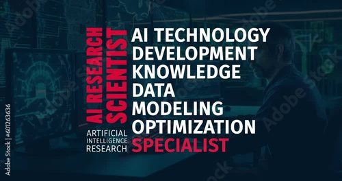 AI Research Scientist Word Cloud Animation: Unraveling the Future of AI Development