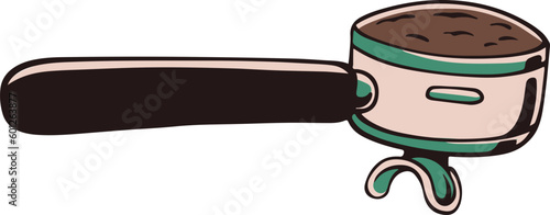illustration of Portafilter