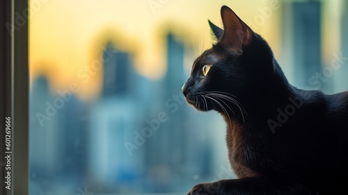 Black Beauty: Bombay Cat in its Element