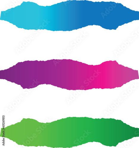 Wallpaper Mural torn paper background illustration Torontodigital.ca