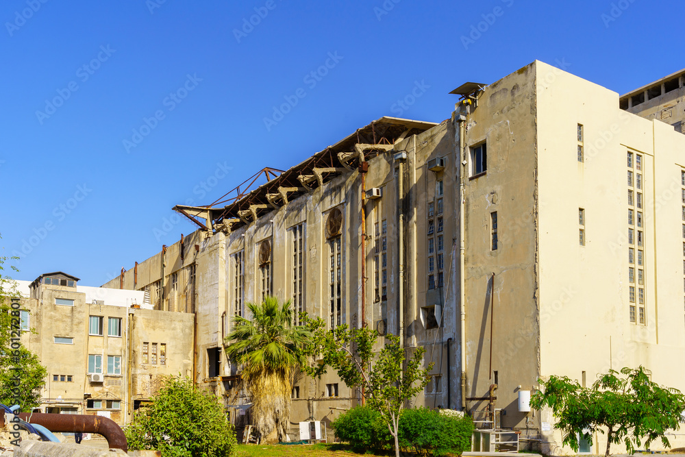 Old power station buildings,  Haifa