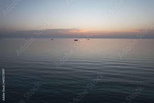View of the Black Sea from Batumi © unfdrone