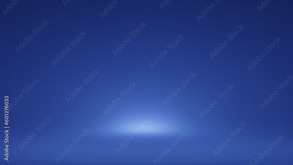 Obraz premium Empty blue background use for business report,digital,website template,backdrop. 3d rendering.