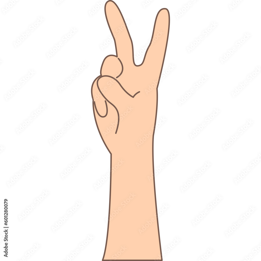 Hand Sign Illustration-05