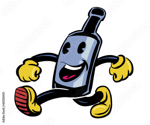 Bootle Vintage Mascot Vector