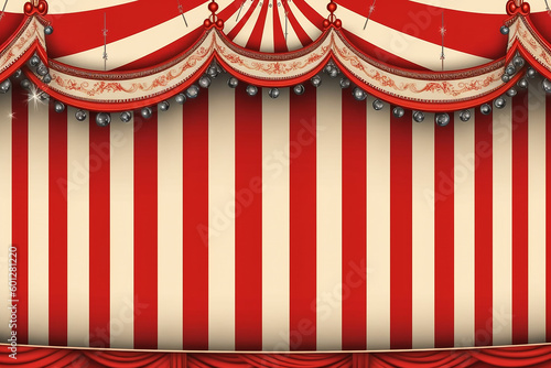 Zirkus Hintergrund KI