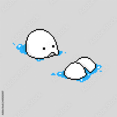 design pixel art mr do nothing