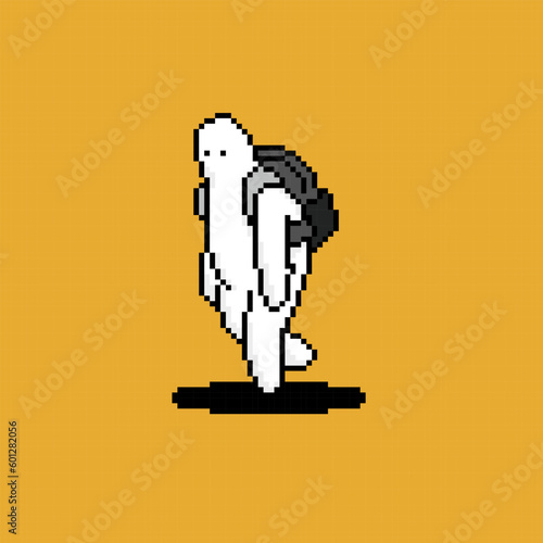 design pixel art mr do nothing
