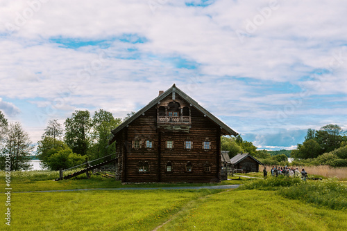 Karelian house on the island of Kizhi