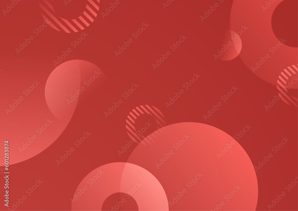 Vector abstract gradient flowing geometric pattern background red for poster cover design minimal color