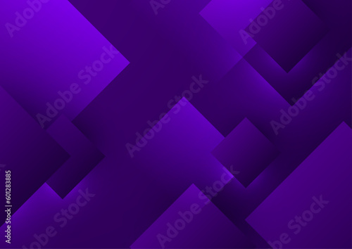Minimal purple geometric shapes abstract modern background design.