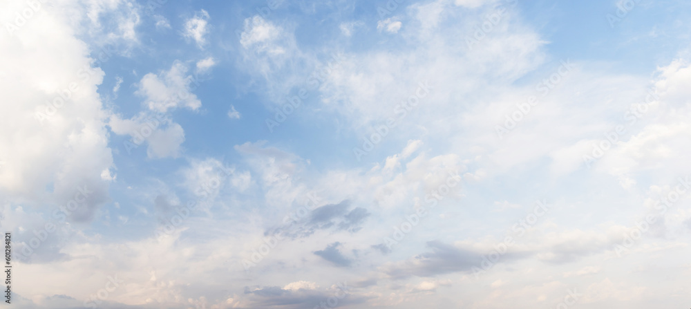 Fototapeta premium Scenic view of the sky with clouds