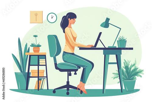 Homeoffice Ergonomie KI