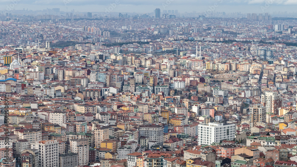 Mass housing in Istanbul, a city awaiting a devastating earthquake. However, buildings are largely unprepared, leaving it vulnerable to destruction and loss of life. Mass housing in Istanbul, a city awaiting a devastating earthquake. However, buildings are largely unprepared, leaving it vulnerable to destruction and loss of life.
