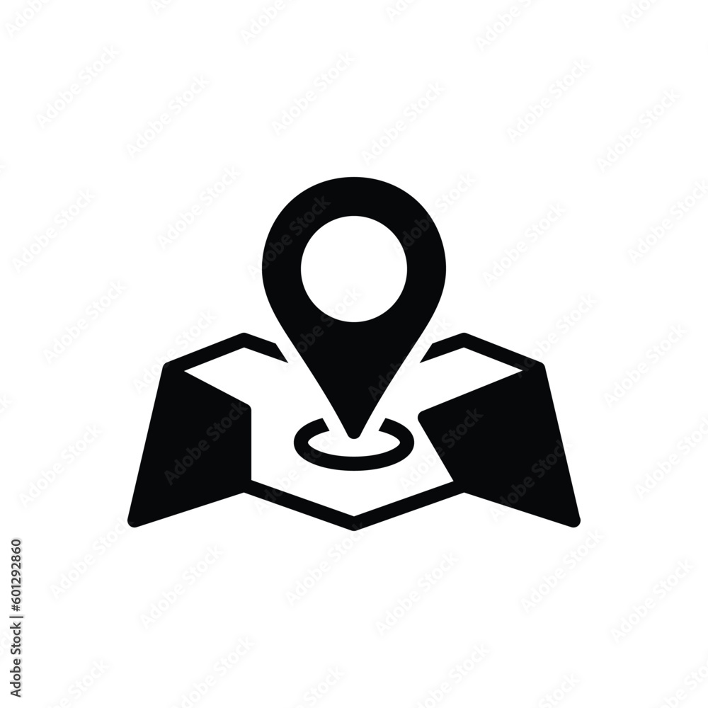 Black solid icon for county Black solid icon for county