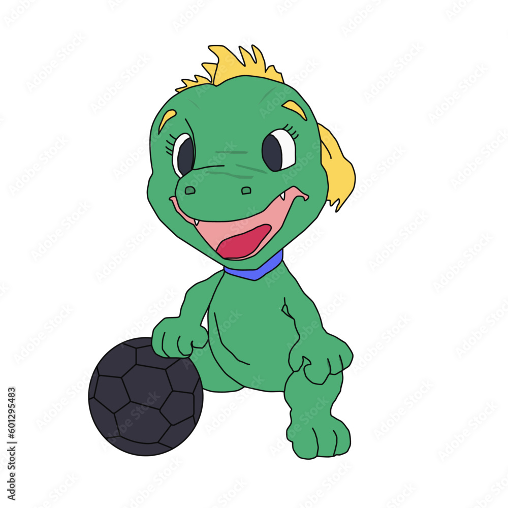 Obraz premium dragon character