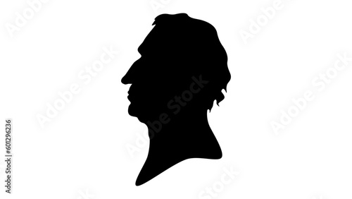 Zachary Taylor silhouette