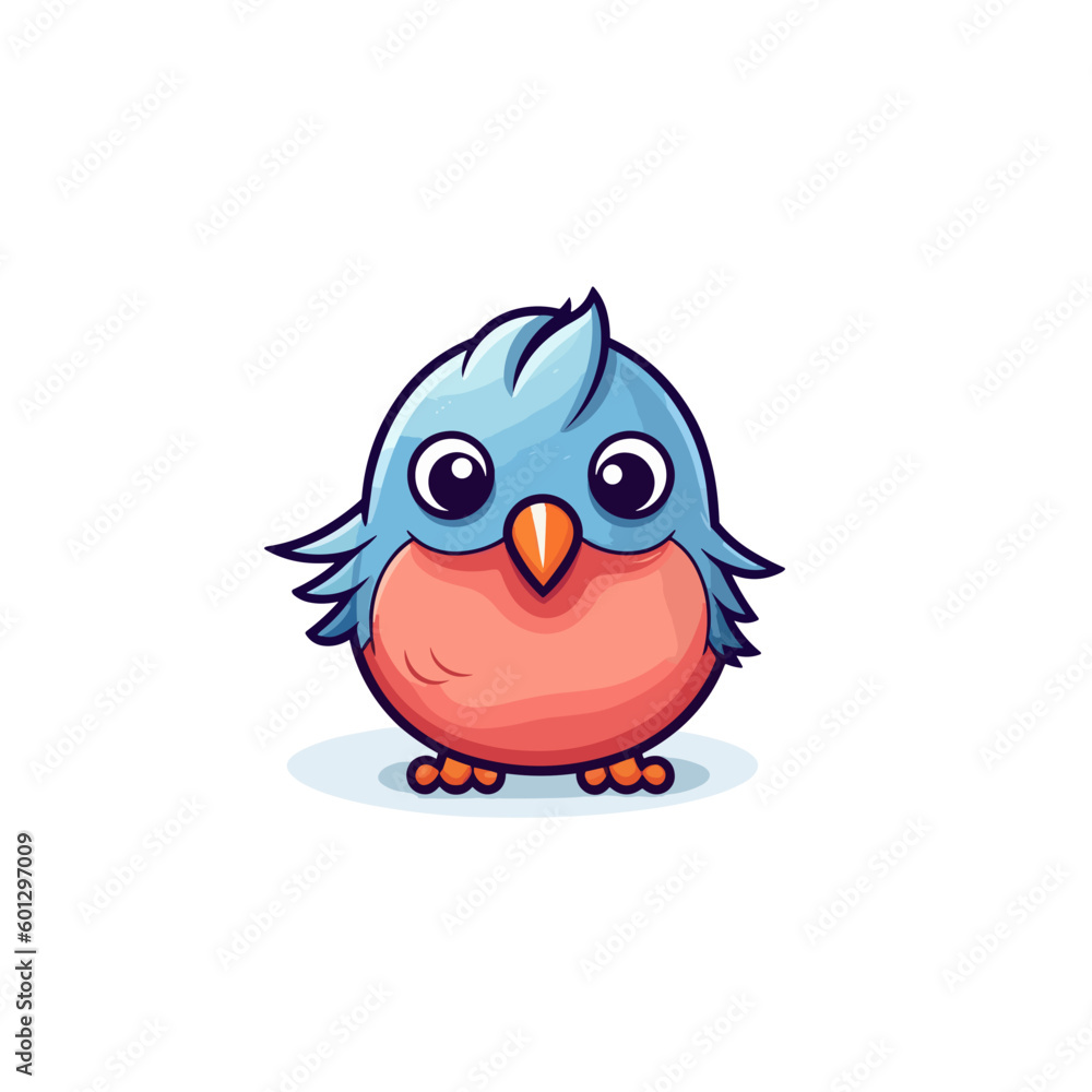 Obraz premium cartoon bird type 1