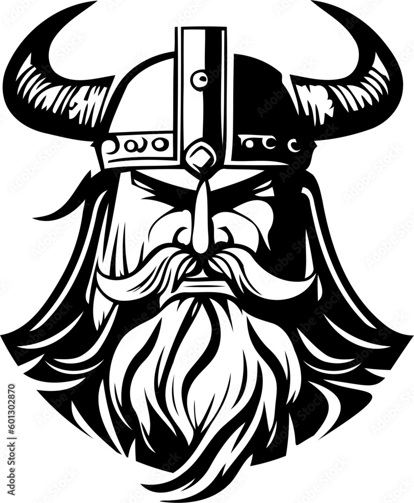 The Viking vector image EPS is a stunningly crafted digital artwork ...