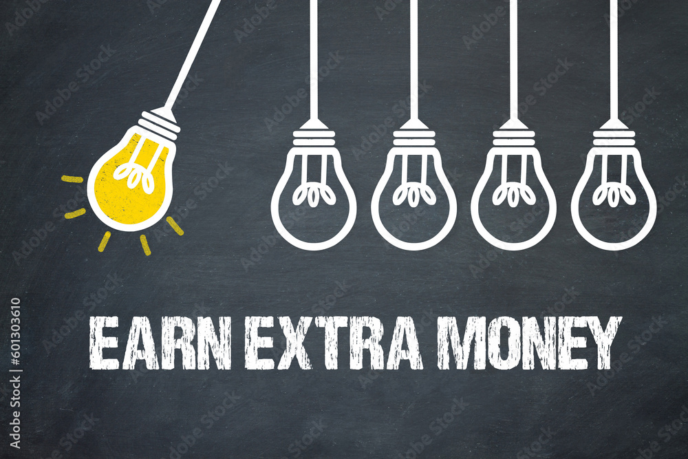 Fototapeta premium earn extra money