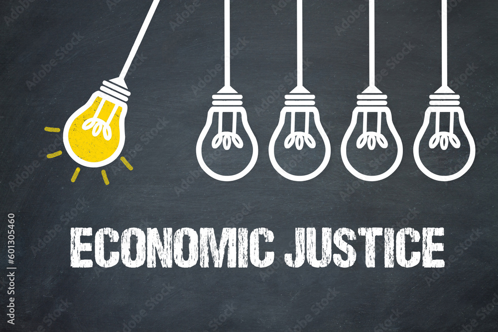 Fototapeta premium Economic Justice