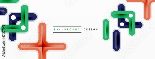 Minimal geometric background cross line. Design for wallpaper, banner, background, landing page, wall art, invitation, prints, posters