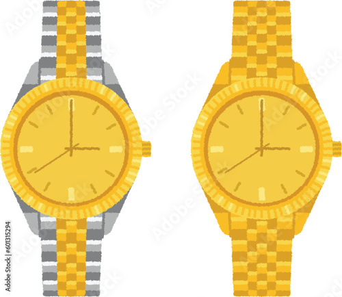 高級時計のイラスト