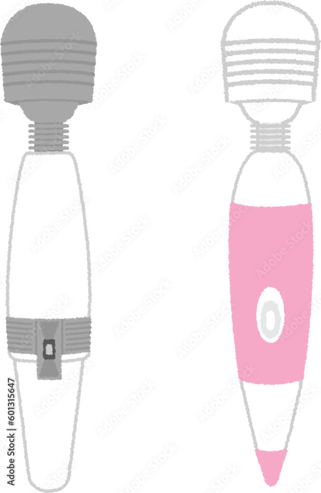 電動マッサージ器のイラスト 電動マッサージ器のイラスト