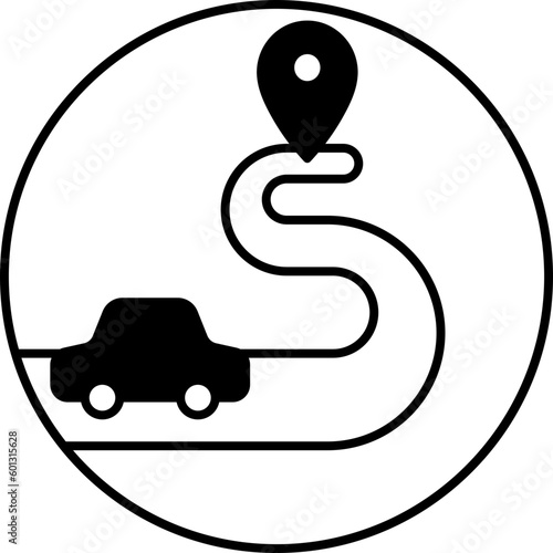 ridesharing  icon