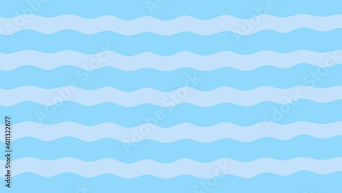 Blue Wavy Smooth Animated Background photo