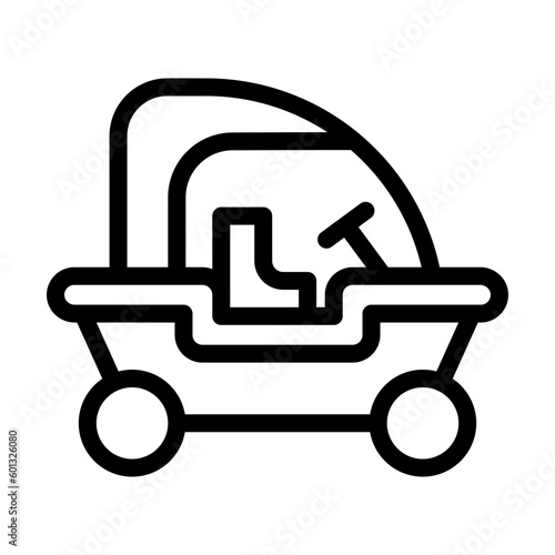 Dune Buggy Icon Design