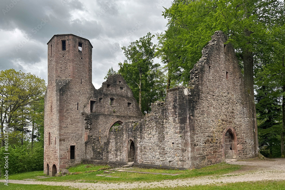 Ruine St.Barbara-Kapelle Langensteinbach