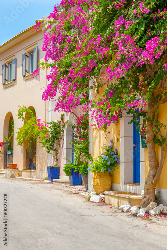 Street in Kefalonia  Greece