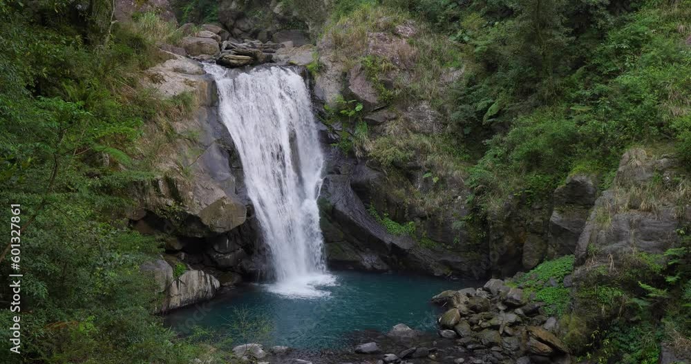 Waterfall in neidong national forest recreation area of taiwan Waterfall in neidong national forest recreation area of taiwan