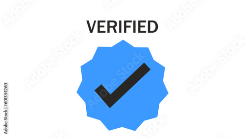  verified icon vector 