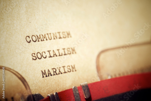 Communism Socialism Marxism text photo