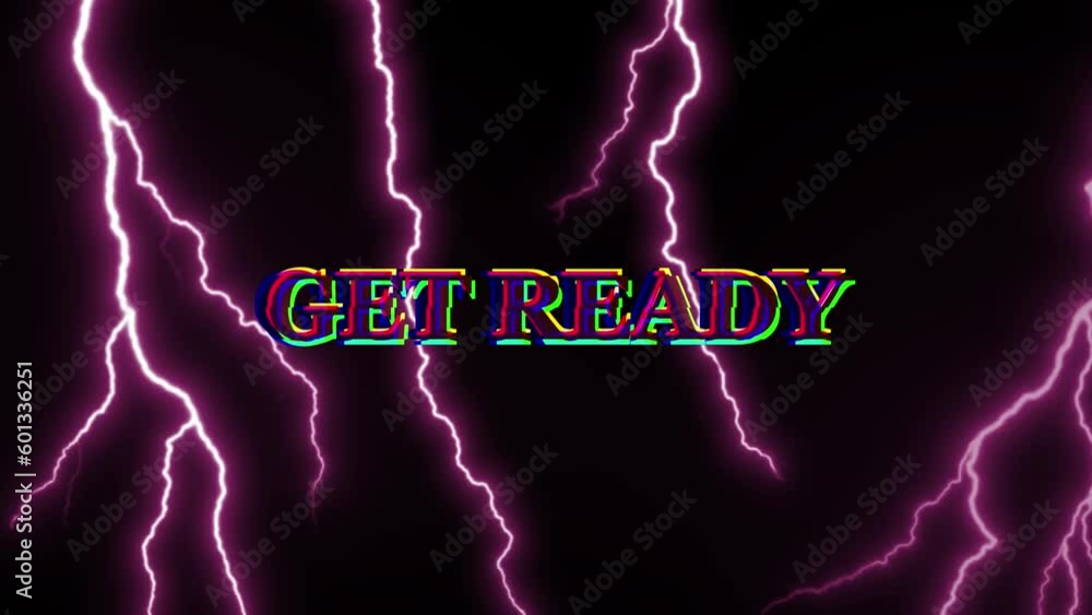 art illustration video background graphic text motion animation 4k quality footage design concept of get ready art illustration video background graphic text motion animation 4k quality footage design concept of get ready