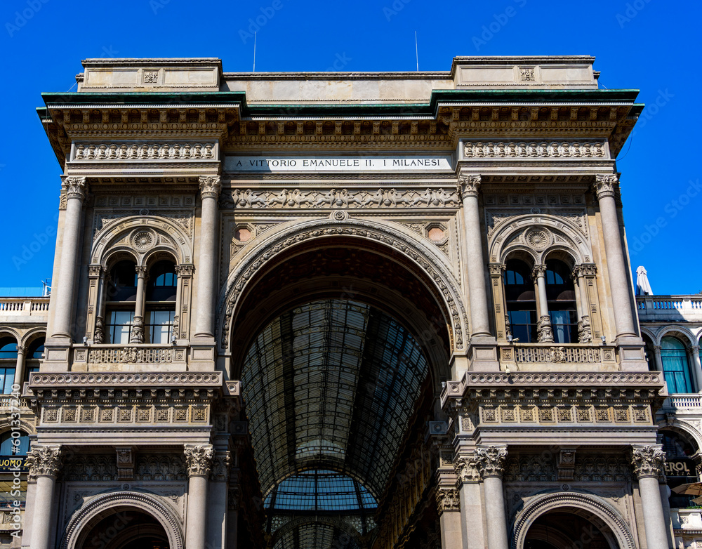 Die schöne Stadt Mailand in Italien