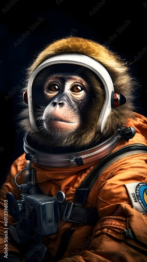 Monkey astronaut Monkey astronaut