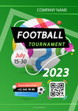 Football Tournament Poster Template