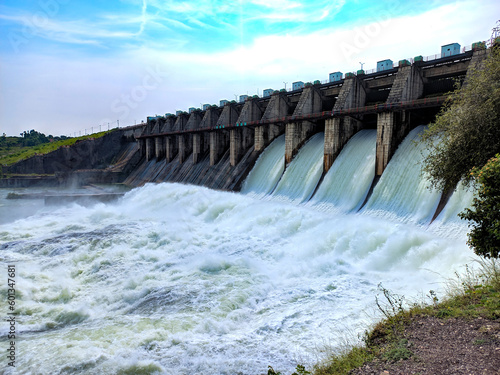 dam on the river