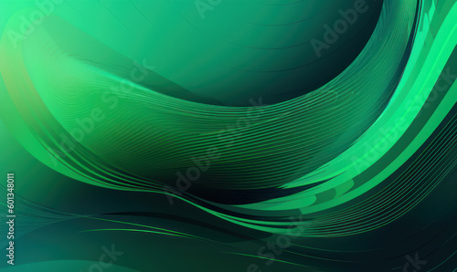 Abstract seasprite color background or wallpaper with random designs of waves, angles, polygons, triangles, squares, hexagons, curves, lines, geometries, nets or meshes. Generative AI photo