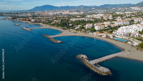 playa de los espigones en nueva Andalucía, Marbella  © Antonio ciero