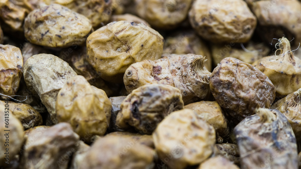 Macro Close up of Tiger Nuts