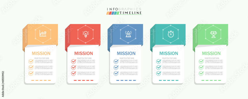 Infographic design template. timeline with icons and 5 options or steps. Can be used for process, presentations, layout, banner, web design vector illustration. Infographic design template. timeline with icons and 5 options or steps. Can be used for process, presentations, layout, banner, web design vector illustration.