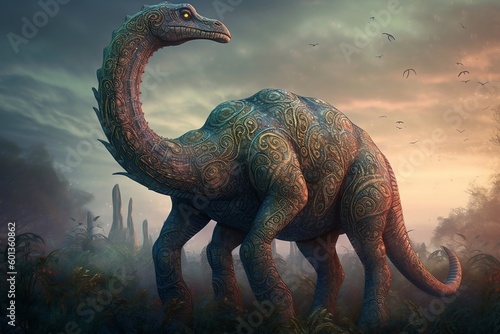 Dinosaur 3D Render