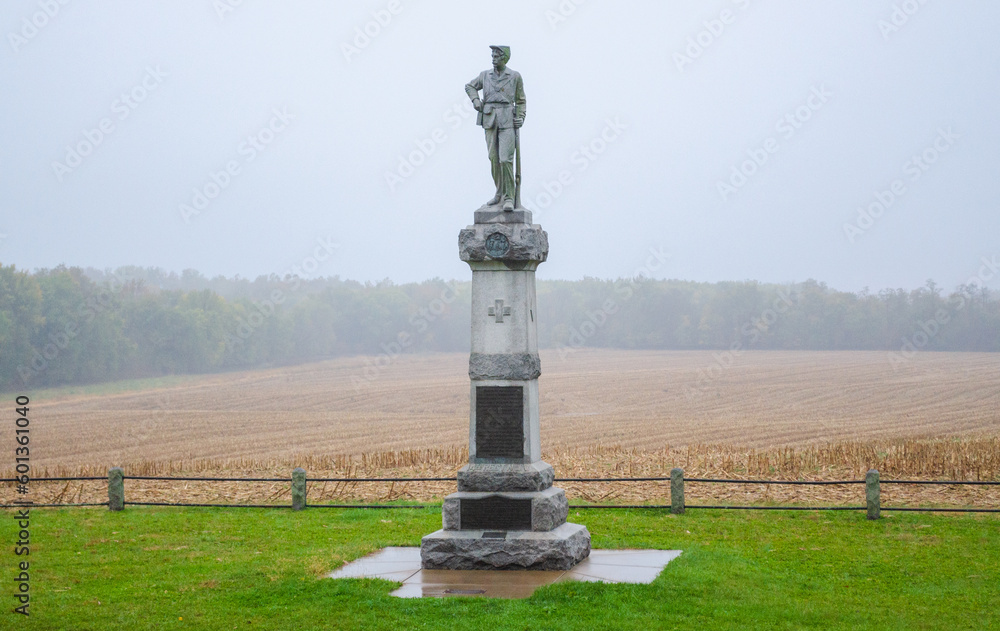 Obraz premium Monument at Monocacy National Battlefield