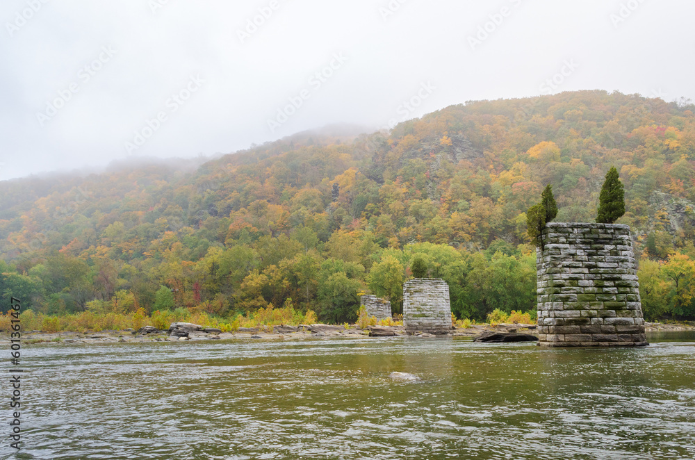 Bridge Ruins at Harpers Ferry National Historical Park