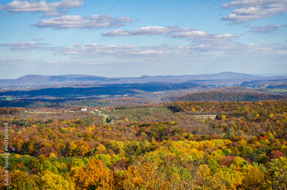 Sideling Hill in the Appalachian Mountains, Maryland