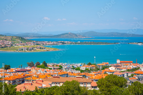 Panorama of the city of Ayvalık in Turkey on a summer and sunny day. © beast01
